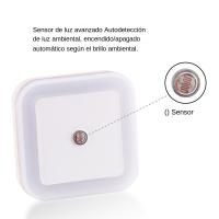 Luz Nocturna LED Sin Cable Para Bebés Y Niños Mini Luz Cuadrada Para Dormitorio Sala De Estar Pasillo Iluminación Lampara - details 3