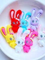 10Pcs Mini Figuras De Conejitos De Resina Lindos Para Manualidades Y Decoración De Joyería Accesorios De Artesanía DIY - details 2