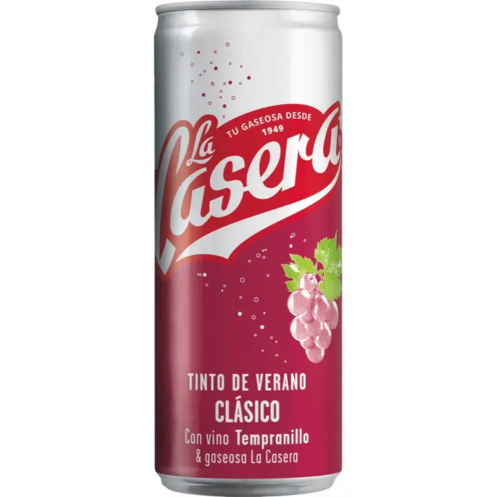 Tinto de verano La Casera clásico lata 330 ml. - 1
