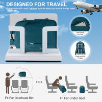 Mochila De Viaje Para Hombres Y Mujeres Impermeable Con Compartment Para Portátil Mochila De Mano Estilo Casual Para Ryanair Y Easyjet - details 4