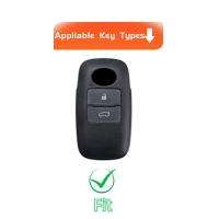 Cubierta Para Llave De Coche Toyota Yaris Ativ Raize Veloz Avanza Rush Perodua Daihatsu Malaysia Cubierta De Ropa Para Llave Inteligente De Auto - details 0