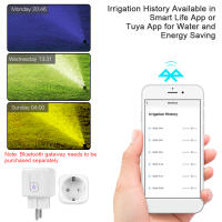 Controlador De Riego De Jardín Inteligente Automático Con Timer Bluetooth Alexa Operado Por Batería Para Vivero Jardín - details 3