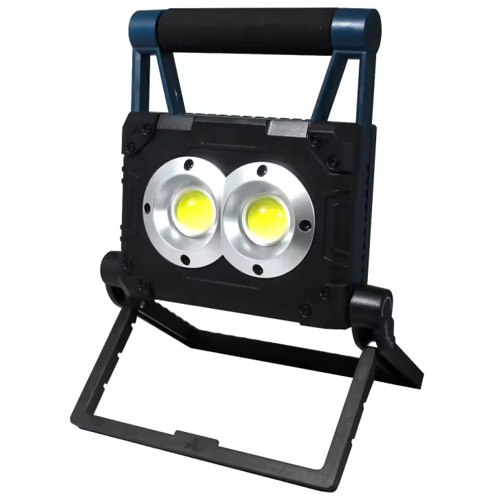 Foco 10W Solar, bateria externa, recargable, portatil - 1