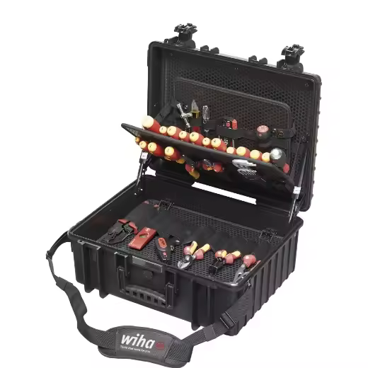 Wiha Juego de herramientas para electricistas Competence XL en surtido, de 83 unid. incl. caja de herramientas (40523) - 1