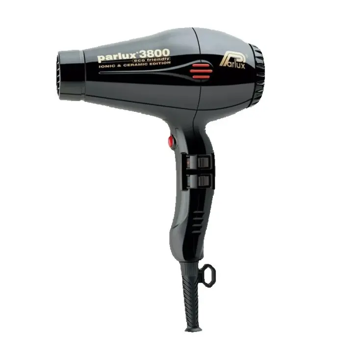 3800-Secador de pelo Profesional de peluquería 2100W Negro with 2 Boquillas - 1