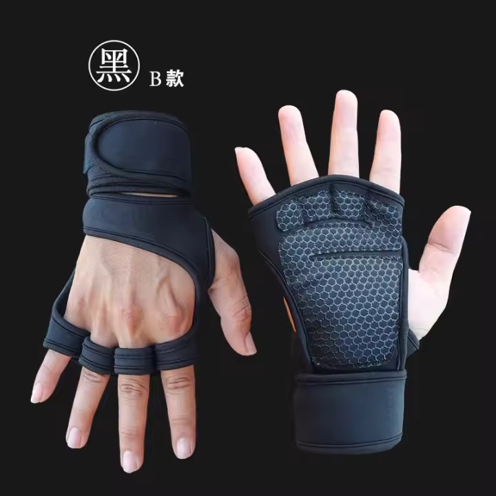 Guantes De Ciclismo Para Hombres Y Mujeres Entrenamiento De Levantamiento De Pesas Fitness Protección De Mano Y Muñeca Deportes Gimnasia Y Construcción Corporal - 1