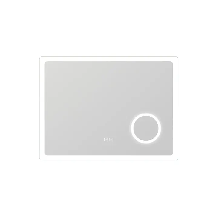 AICA Espejo de baño LED + Bluetooth + Espejo de aumento + Infinitamente regulable - 1