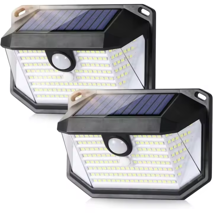 Luz Solar Exterior con Sensor de Movimiento IP65 Impermeable - 1
