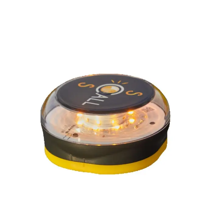 ENERFERO-Baliza de Emergencia V16 con Geolocalizador DGT,Luz de Emergencia para Coche Homologada,Vision 360 grados,V16 con Geolocalización - 1