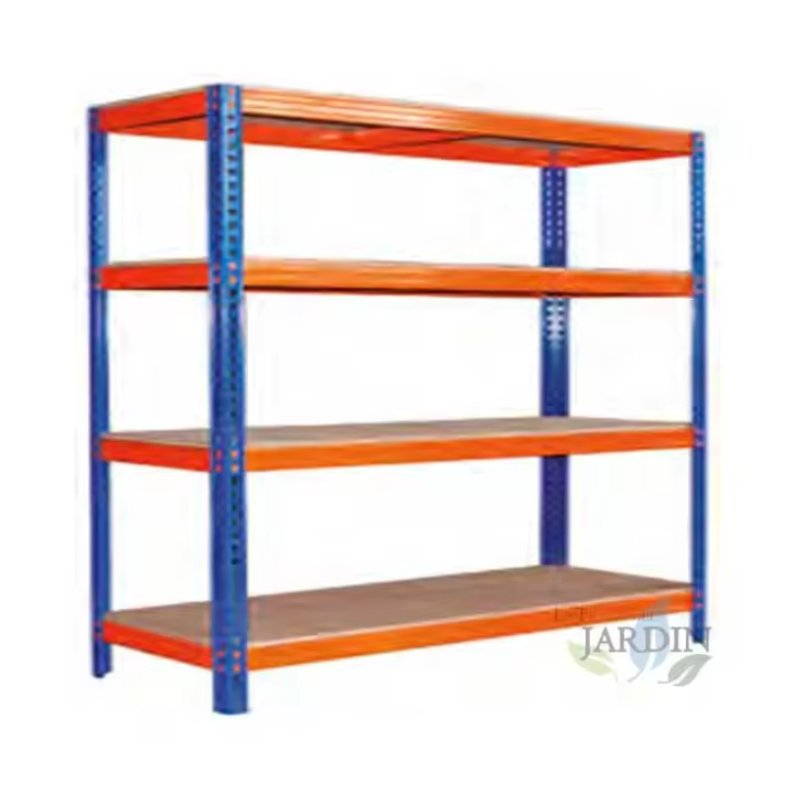 Suinga Estantería 4 Baldas 180x120x45 Cm - Soporte 150 Kg - Fabricado en España - 1