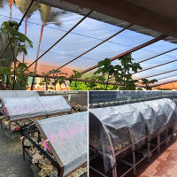 Tarpaulin Impermeable Tapa Clara De PE Con Grommets Para Jardín Balcones Patio Canopas Vallas Protección De Plantas En Invierno Para Estufa De Invernadero - details 4