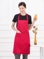 Mantelón Ajustable Con Bolsillos Para Cocina Para Mujeres Y Hombres Adecuado Para Chef Tablier Mandil Sin Mangas Material De Poliéster - details 13