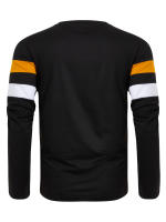 Camiseta informal de manga larga con cuello redondo para hombre, camisa deportiva de moda con bloques de color, para primavera y otoño - details 2