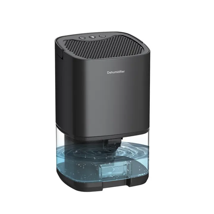 Deshumidificador doméstico para dormitorio, 350 ml/D, Pequeño, Mini, a prueba de humedad, Silencioso, con Pantalla LED de Colores. - 1