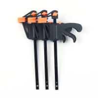 Juego De 1/3/5 Piezas De Abrazaderas De Madera De 4 Pulgadas F Clip Con Sujeción Rápida Herramienta De Carpintería Para DIY - details 4