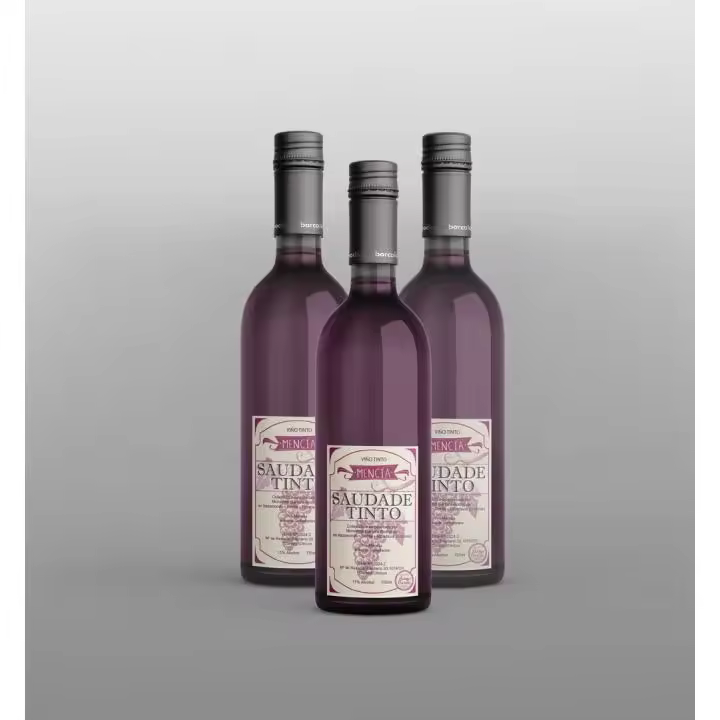 Vino Tinto Artesanal y Ecológico Cosecha Propia 2023 | Saudade Mencia (caja de 3 botellas) - 1