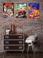 Póster Retro De Juego De Video Super Space Invaders Colección De Clásicos De Los 70 Y 80 Decoración Para Pared De Metal Tin Sign - details 2