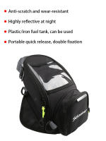 Bolsa De Tanque Multifuncional Para Móvil Para Motocicleta Honda Shadow VT 400 600 750 1100 Accesorios De Viaje Y Deportes Al Aire Libre - details 3