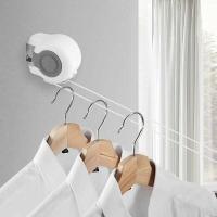 Tendedero retrácthil, 13m, Wandmontage, 2 Leinen, für Badezimmer und Balkon - details 5