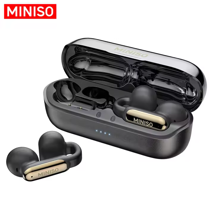 Auriculares Inalámbricos MINISO X36 TWS Bluetooth 5.4 Estéreo De Alta Fidelidad Cancelación De Ruido Bajo Latencia Recargable Con Estuche - 1