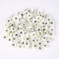 Cabezas De Margarita Multicolor De Seda Artificial 3cm Para Decoración De Boda Hogar Navidad Wreath Scrapbooking - details 10