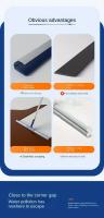 Limpia Vidrio Mágico Multifuncional De Silicona Telescopio Escobilla Para Baño Y Cocina Eficiente Limpieza Seco Húmedo - details 2