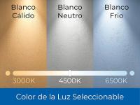 LED ATOMANT Pantalla LED Slim 60 cm 20W 2000 lúmenes,  CCT (Selector de Color Blanco Calido, Neutro y Frio), montaje en superficie, ideal para techos de cocinas, pasillos, trasteros, oficinas o garajes, diseño lineal moderno y compacto, fácil instalación - details 5