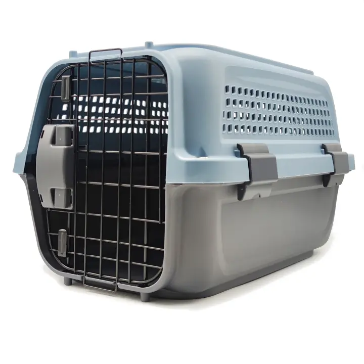 Transportín Plástico para Perros y Gatos Mascota Caja de Transporte 3 Tamaños para Elegir BPS-7272 - 1