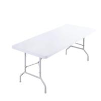 Mantel Rectangular Lavable Para Fiestas Al Aire Libre Y Camping Tamaño 4ft/6ft Elástico Y Ajustable Fabricado En Poliéster/Celulosa - details 0