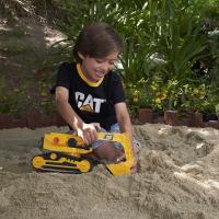 Camión EXCAVADORA - 30 cm - Incluye luz y sonido - CAT - FUNRISE TOYS - Mayores de 3 años - details 0
