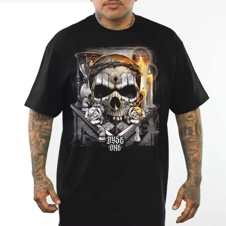 Camiseta Dyseone Checkmate Black - 1