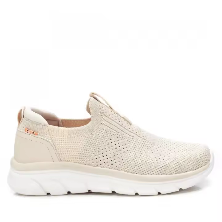 Zapatillas deportivas mujer XTI 143567 01 DEPORTIVO CASUAL TEXTIL BEIGE 35293 25V - 1