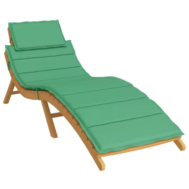 vidaXL Cojín de tumbona de tela 186x58x3 cm Color Crema,  Beige,  Azul y mas Cojín Decorativo de Asiento Cojines de muebles de salon - 1