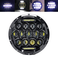 Faros De Motocicleta LED Redondos De 7.5 Pulgadas Universal Cafe Racer Luz De Distancia Refit Faro De Motocicleta 40w - details 14