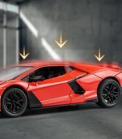 Simulación De Lamborghini Revuelto Supercar 1/24 Con Sonido Y Luz Modelo De Coche Para Colección Regalo Para Niños - details 9
