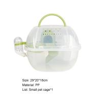 Jaula De Viaje Para Hamster Accesorios De Mascotas Caja Portátil Para Animales Pequeños Mantener Caliente Al Salir - details 1