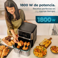 Freidora sin Aceite Cecotec Cecofry Supreme 8000 | Airfryer 8 Litros con Pantalla Táctil y Tecnología PerfectCook - details 3