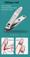 Nuevo Kit De Manicura Y Pedicura Profesional Con Cortauñas De Acero Inoxidable Y Estuche De Viaje Herramientas De Corte Para Uñas - details 8
