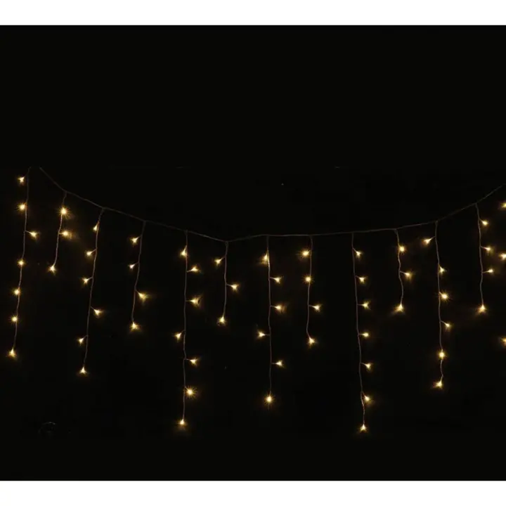 Guirma Cortina de 300 Led Blanco 9 Mts. x 65 Cms. para Exterior - 1