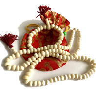 Pulsera Collar Cuentas Regalo Hombre Mujer artesania bisuteria con pompon granate Nepal hecho a mano en Tibet Japa Mala, conecta+y+compra, regalo verano - details 4