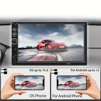 Reproductor de Auto 7 Pulgadas 2Din - CarPlay Inalámbrico/Con Cable, 260.000 Colores LCD, Cámara Trasera + Mando IR - details 6