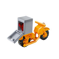 COGO Helicóptero Y Motocicleta De La Policía De La Ciudad Bloques De Construcción Clásicos Juguete Para Niños Regalos (164 Piezas) - details 7