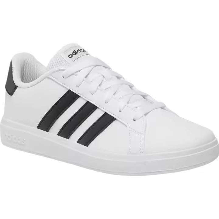 Zapatillas Adidas Grand Court 2.0 K Blancas Negro Gw6511Casual Niño Niña - 1