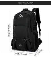 Mochila De Viaje 60L Para Hombres Con Capacidad Grande Para Portátil De 15.6 Pulgadas Bolsa De Computadora Negocios Estudiante Universitario - details 6
