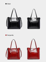 Bolso De Hombro Para Mujer Zency De Cuero Genuino De Alta Calidad Lujo Diseñador Gran Capacidad Bolso De Mano OL Tote De Cuero Vacío - details 14