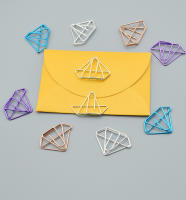 10pcs Clips De Papel De Metal Colorido Con Agujero Para Marcadores Y Cierres De Encuadernación Suministros Para Escuela Y Oficina - details 7