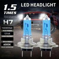 2pcs Bombilla Halógena Blanca Super Brillante Para Faros De Carro 100W 12V 55W Luz De Parqueo Alta Potencia Para Faros De Carro - details 0