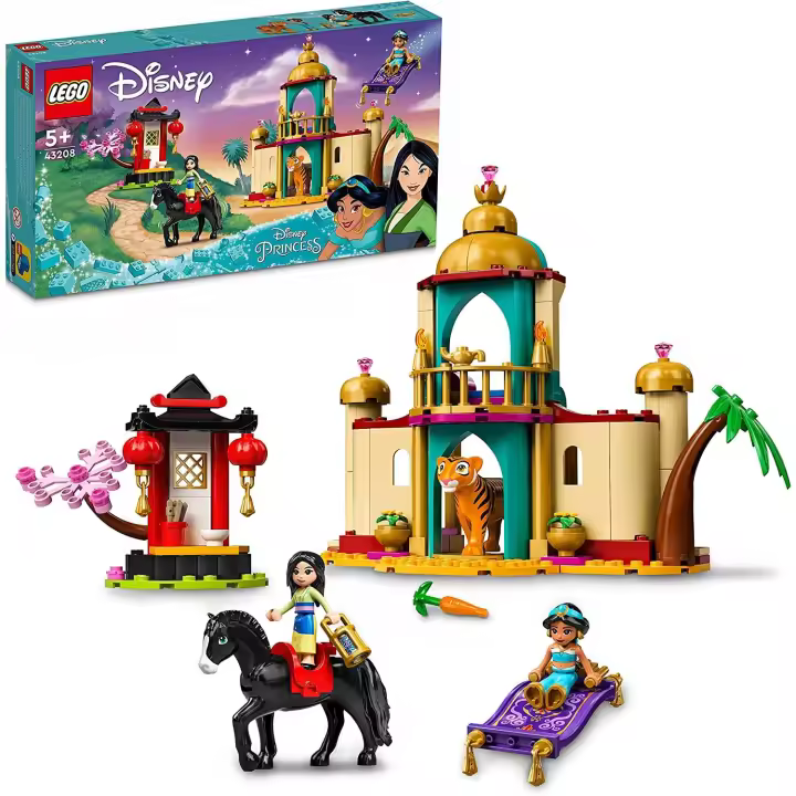 Lego 43208Aventura de Jasmine y Mulan - 1