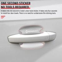 Pegatina De Manija De Puerta De Coche Fibra De Carbono Resistente a Rasguños Impermeable Para Renault Megane 2 3 4 Twingo Clio Talisman Captur Trafic - details 7