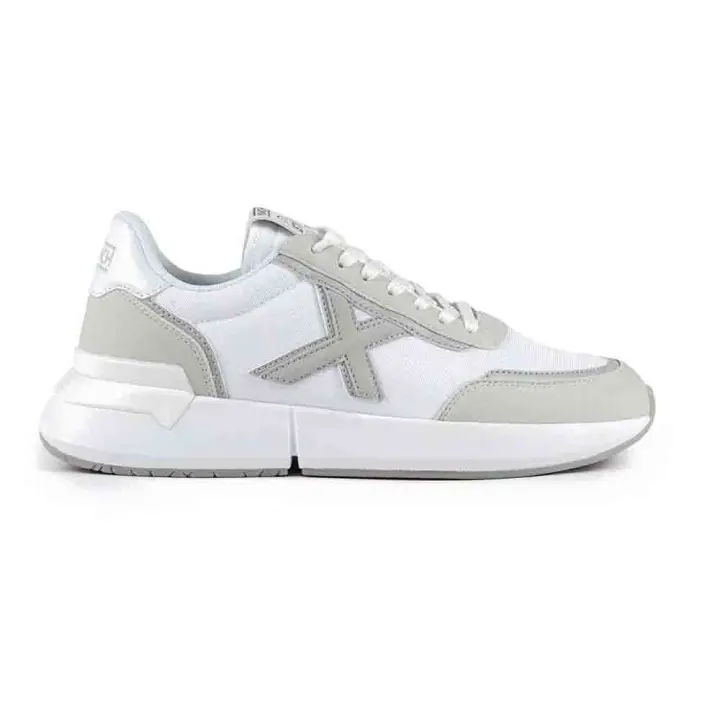 Munich Versus 99 Zapatilla Hombre blanco/gris - 1